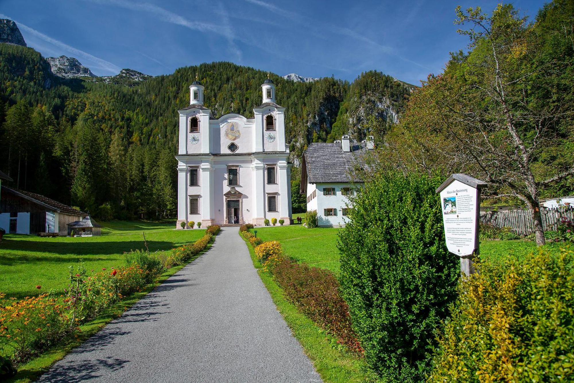 Gasthof Maria Kirchental Sankt Martin bei Lofer Exterior foto