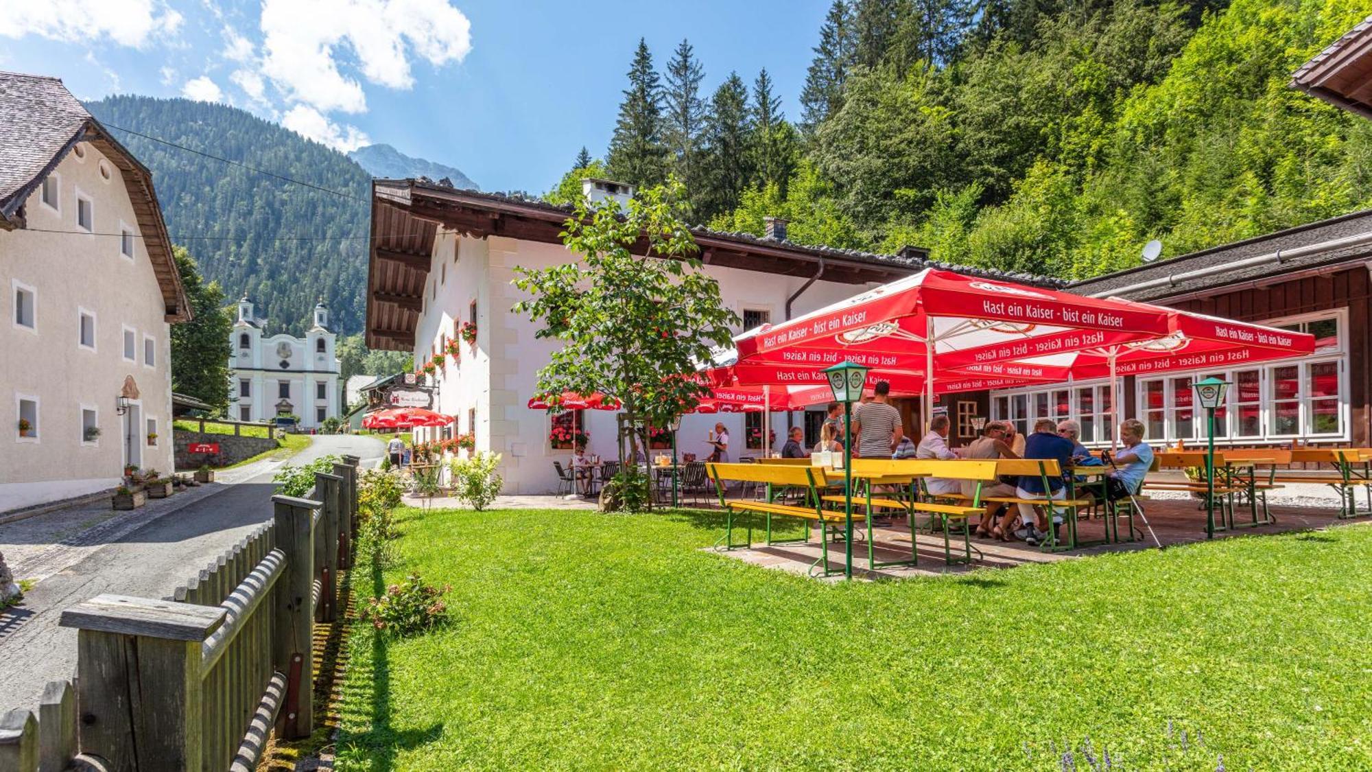 Gasthof Maria Kirchental Sankt Martin bei Lofer Exterior foto