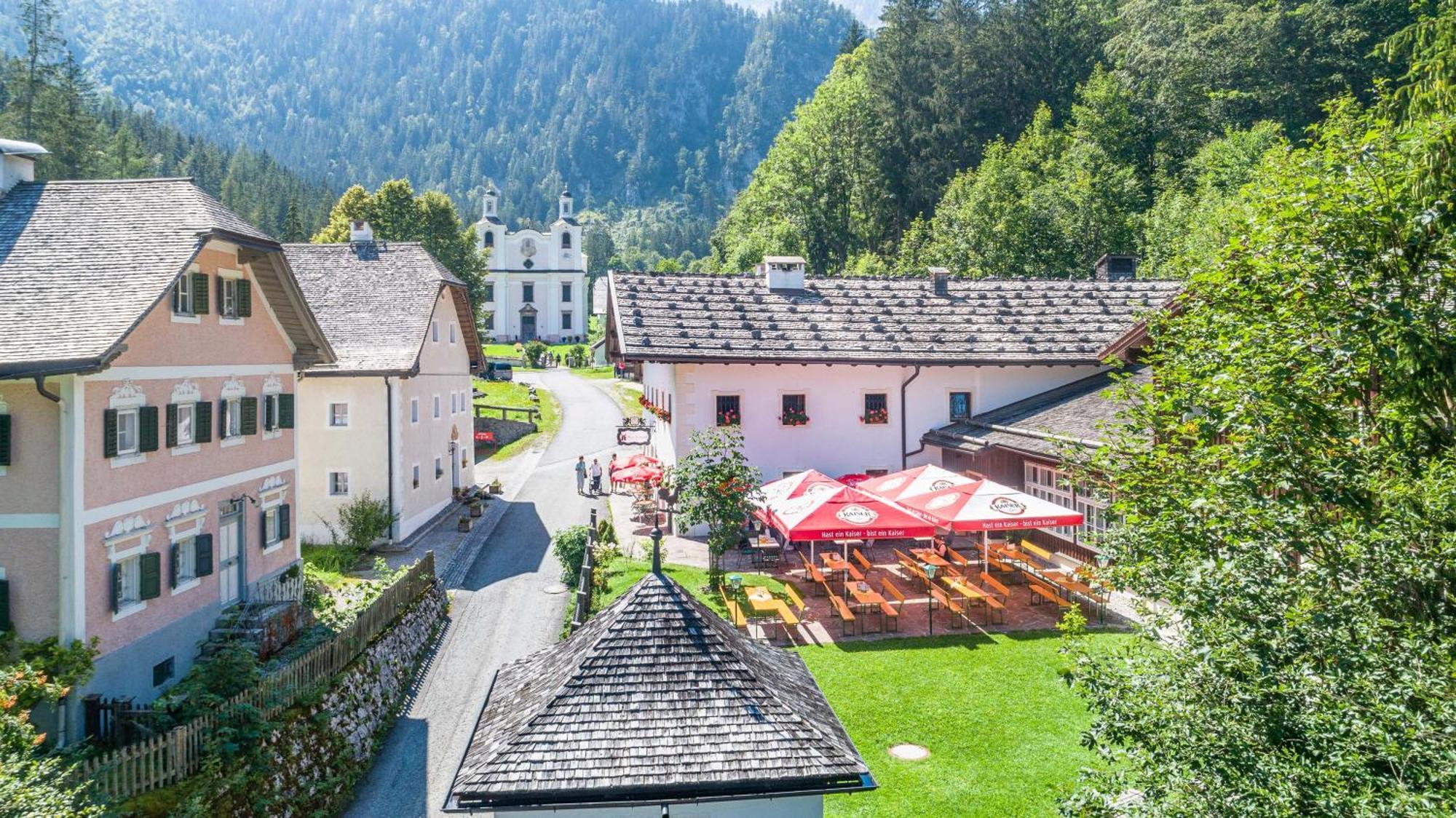 Gasthof Maria Kirchental Sankt Martin bei Lofer Exterior foto